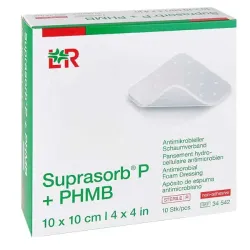 Suprasorb@ P   PHMB 10 x 10 cm | 100 Stück